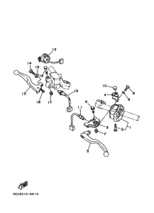 TZR50 ﾊﾝﾄﾞﾙｽｲﾂﾁ. ﾚﾊﾞｰ