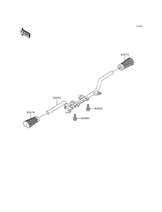 KH125 Подножки