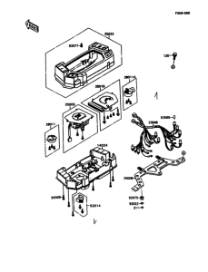 ZX600 Приборы