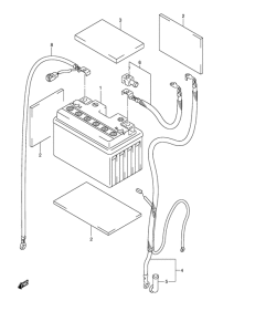 GSX1300R Аккумулятор