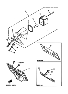 XV250 ﾃｰﾙﾗｲﾄ