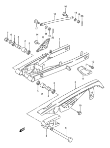 TS50 Маятник задний