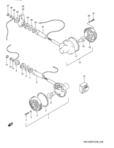 GN125 Поворотники