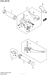 VL1500 Рулевые переключатели