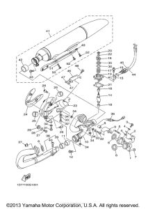 XV1900AS Выхлопная система