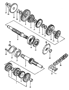 TS50 Трансмиссия
