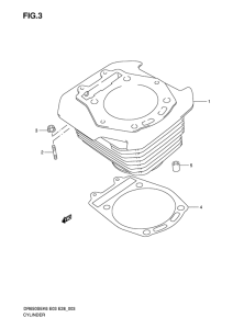 DR650 Цилиндр