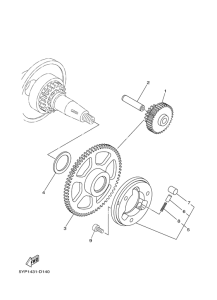 T135FI Муфта стартера