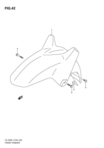 DL1000 Переднее крыло
