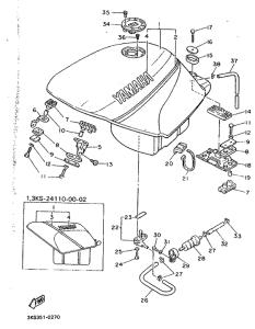  Топливный бак