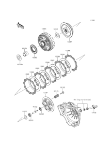 ER250 Сцепление