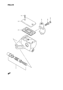 VS1400 Передний тормозной цилиндр