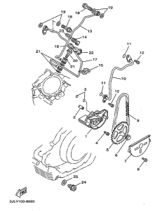 XV1100 Масляный насос