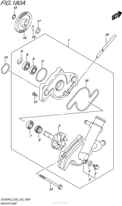 DL650 (ABS) Водяной насос