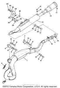 IT425G Выхлопная система