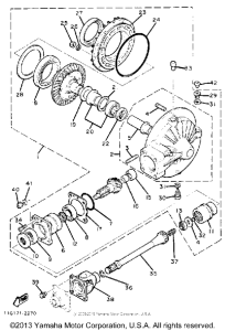 XJ1100 Ведущий вал