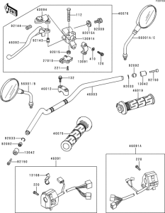 ER500 Handlebar(er500-b2-b4)