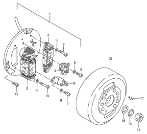BX120 Зажигание