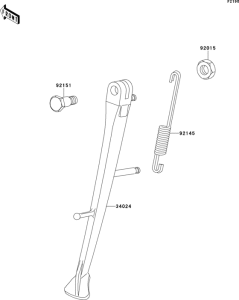 ZR1200 Подножка