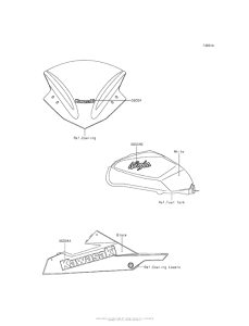 EX300 Decals (White)(Aff)