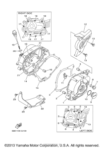 TTR110EA Боковые крышки