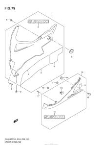 GSX-R750 Under Cowling
