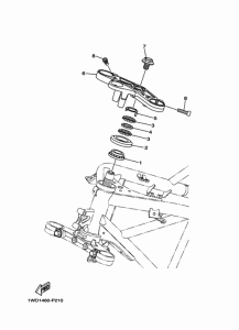 YZF-R3A ステアリング