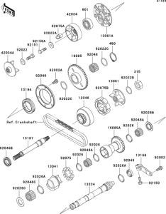 ZR1100 Валансирный вал