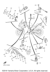 FZ6RHS Электрика 1