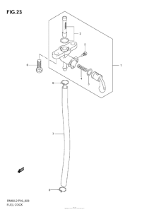 RM85L Топливный кран