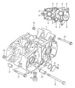 DS80 Картер двигателя