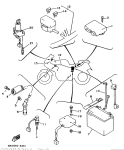 TRX850 Электрика 1