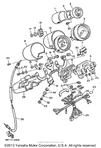 XJ700XS Приборы