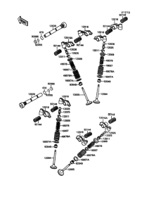VN1500 Клапана