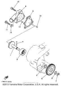 DT50LC Водяной насос