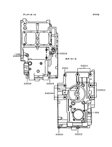 EL250 Болты крепления картера