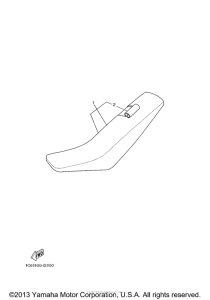 TTR230T Сиденье