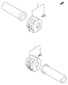 VS800 Рулевой переключатель