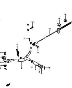 RM500 Передний суппорт