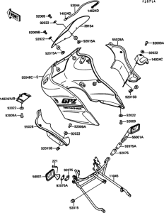 EX500 Cowling(ex500-b2)