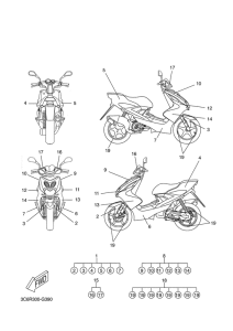 YQ50L Graphic & emblem