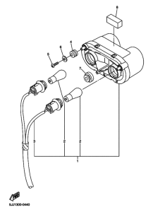 YZF-R1 Taillight unit ass`y