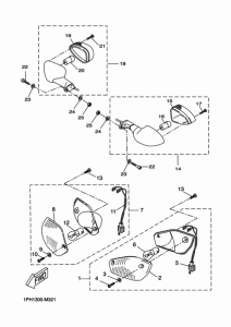 NS50 Поворотники