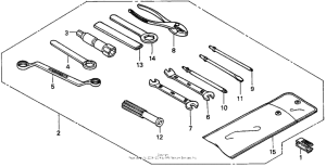 XR250L Инструмент