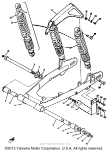 RT2 Rear arm rear cushion