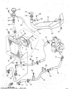 YP125 Радиатор