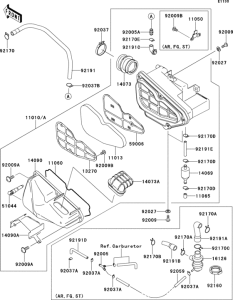 BN125 Air cleaner(1 / 2)