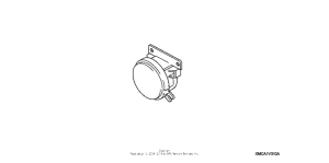 GL1800 Foglight lens assy.