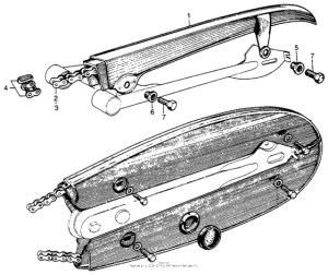CL90 Chain + chain case
