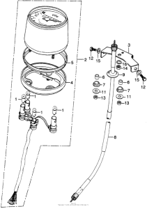 CL125 Спидометр